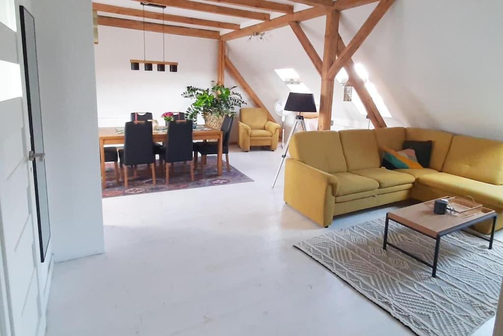 Gemuetliche Wohnung In Burg 伯格北马格德堡 外观 照片