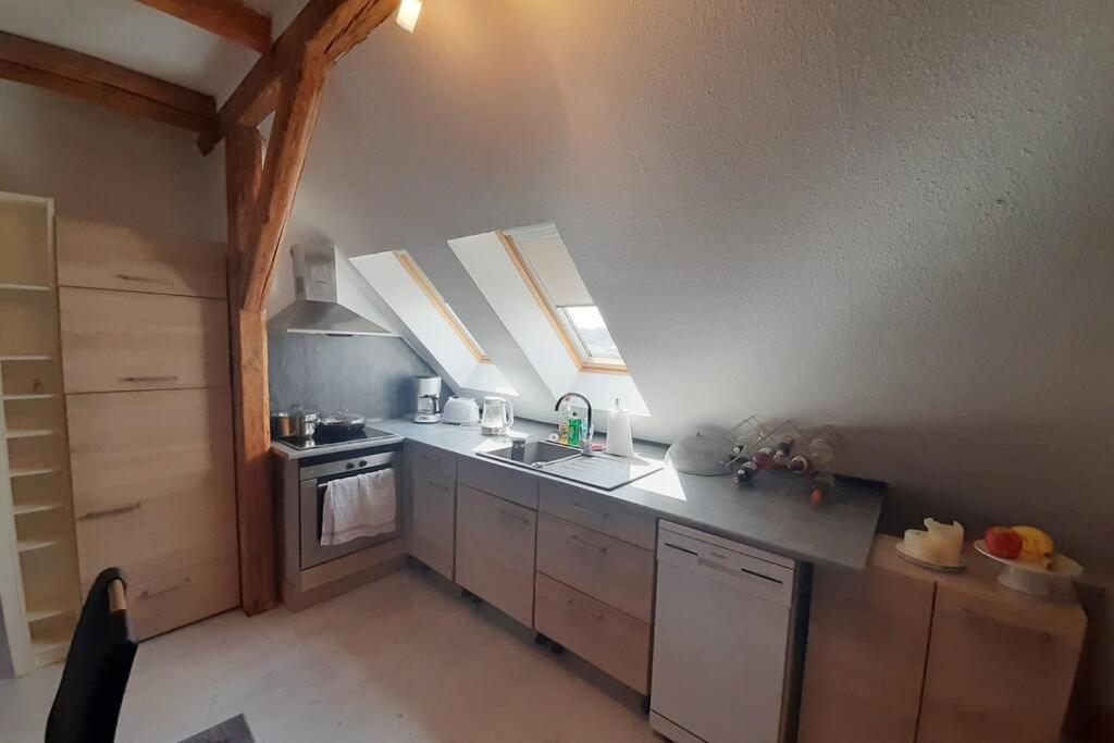 Gemuetliche Wohnung In Burg 伯格北马格德堡 外观 照片